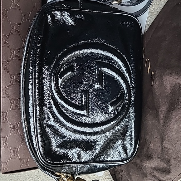 Gucci Patent Leather Soho Disco Crossbody Bag - Picture 3 of 12